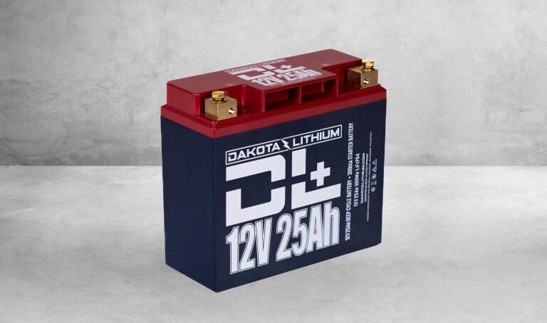 DAKOTA LITHIUM+ 12V 25AH 300CCA BATTERY